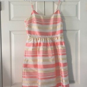 J Crew Satin Cocktail Dress